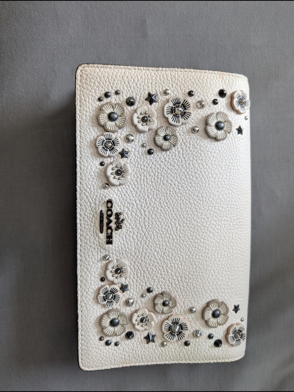 Coach Chalk Tea Rose Clutch